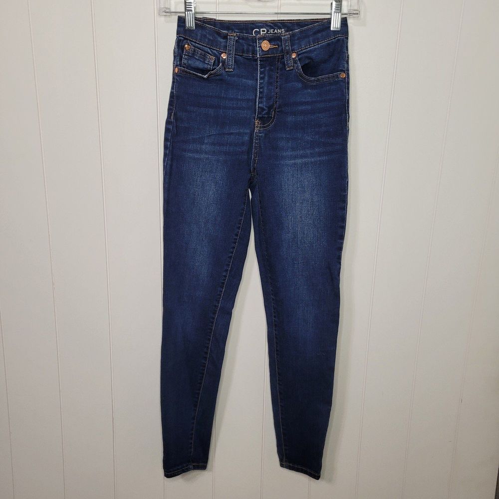 CP Jeans Womens Size 1/25 High Rise Skinny Blue
